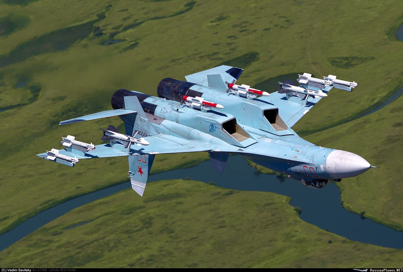 Flanker up side down