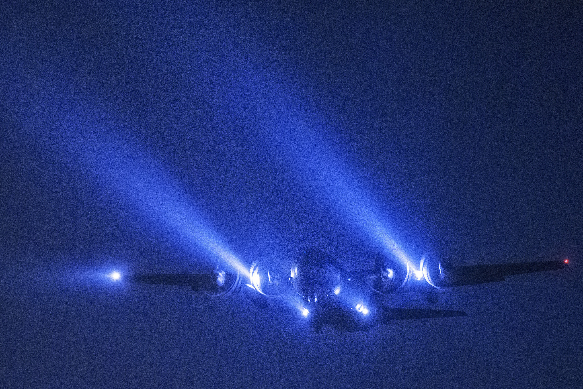 in the night