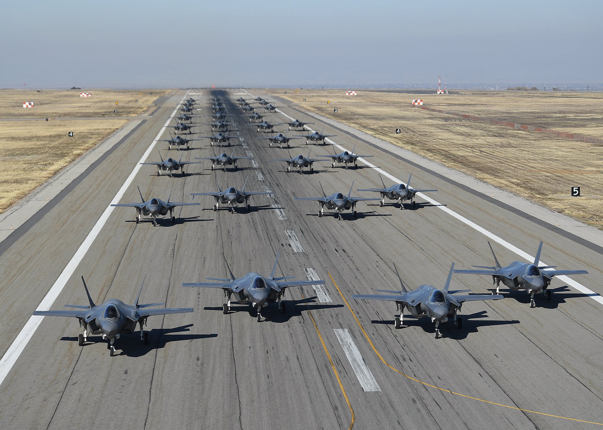 F35 elephant walk