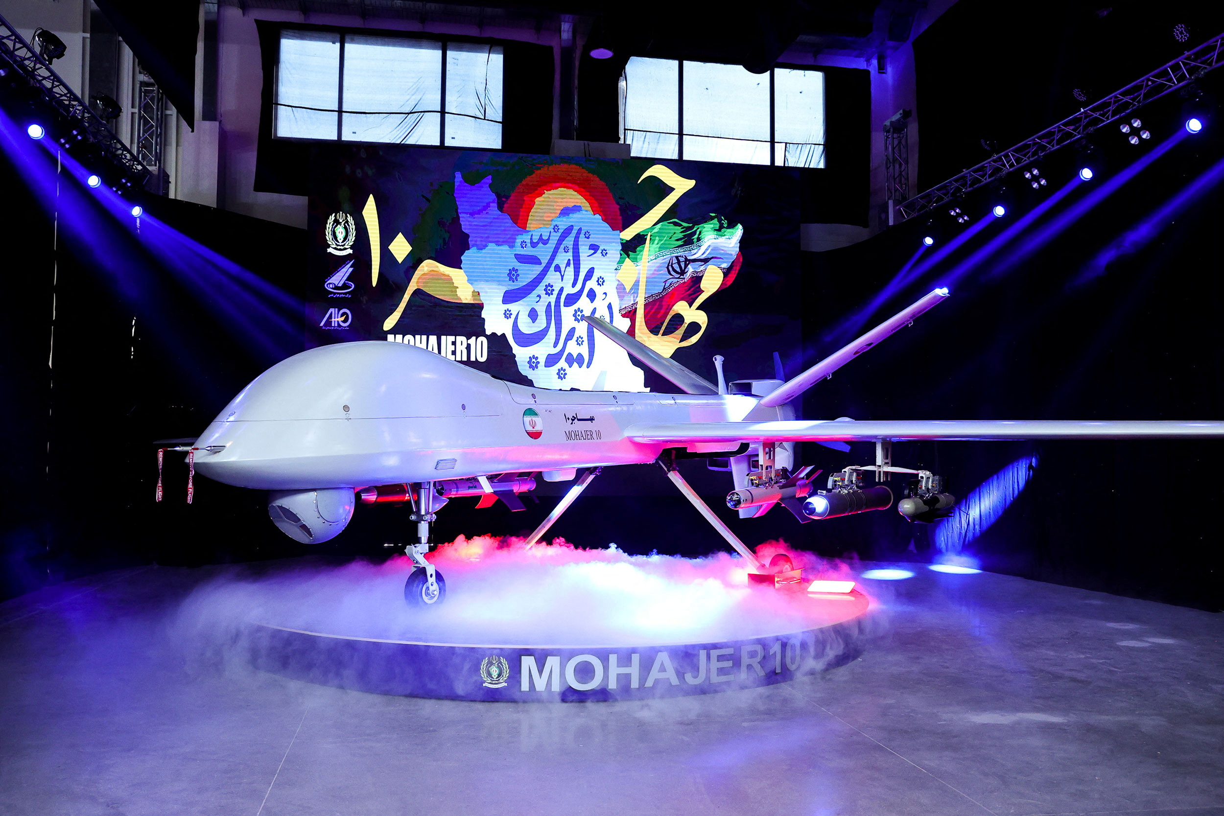 Video: Mohajer 10, the new Iranian drone that mimics the American Reaper