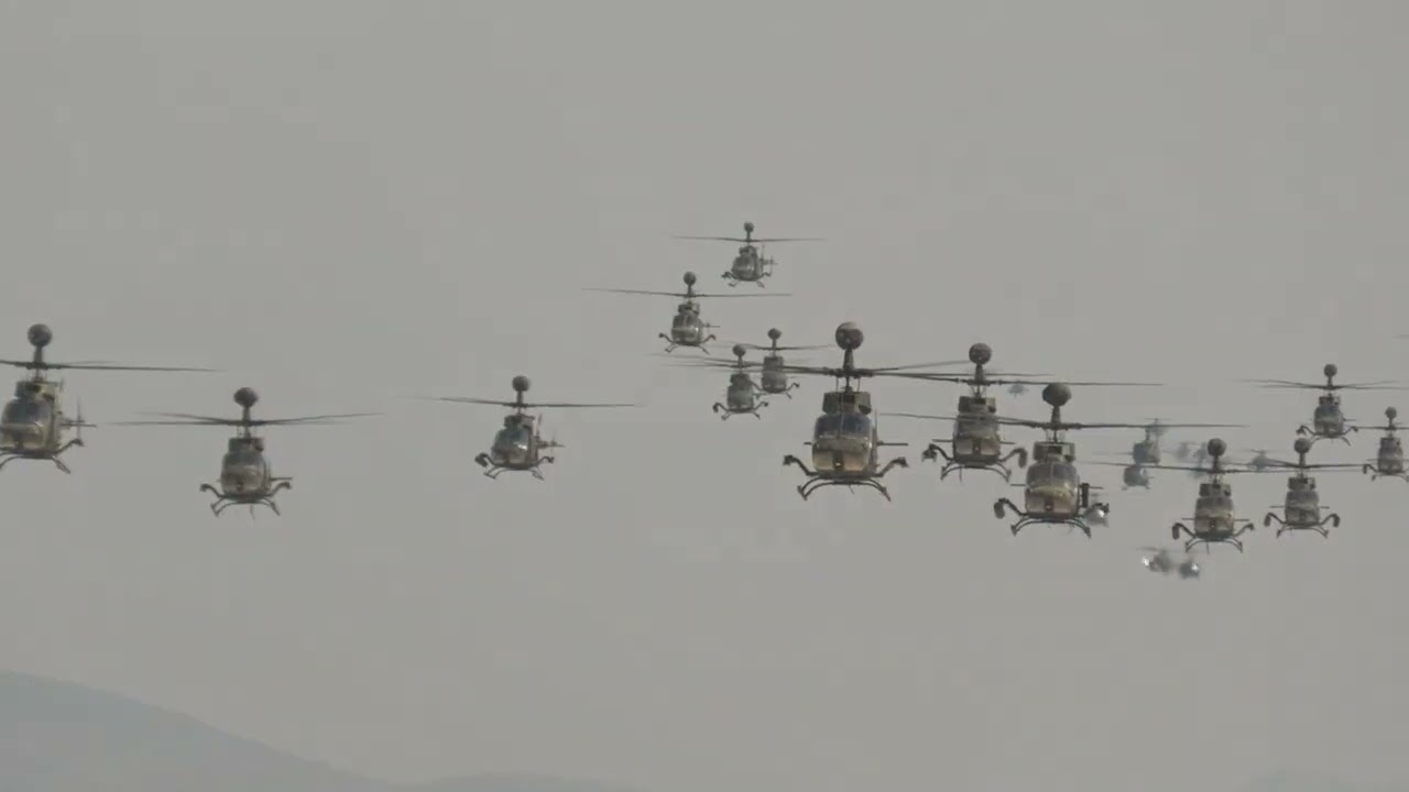 Βίντεο: Αεροπορία Στρατού, μαζικά στον αέρα σήμερα "ταράζει τα νερά ...