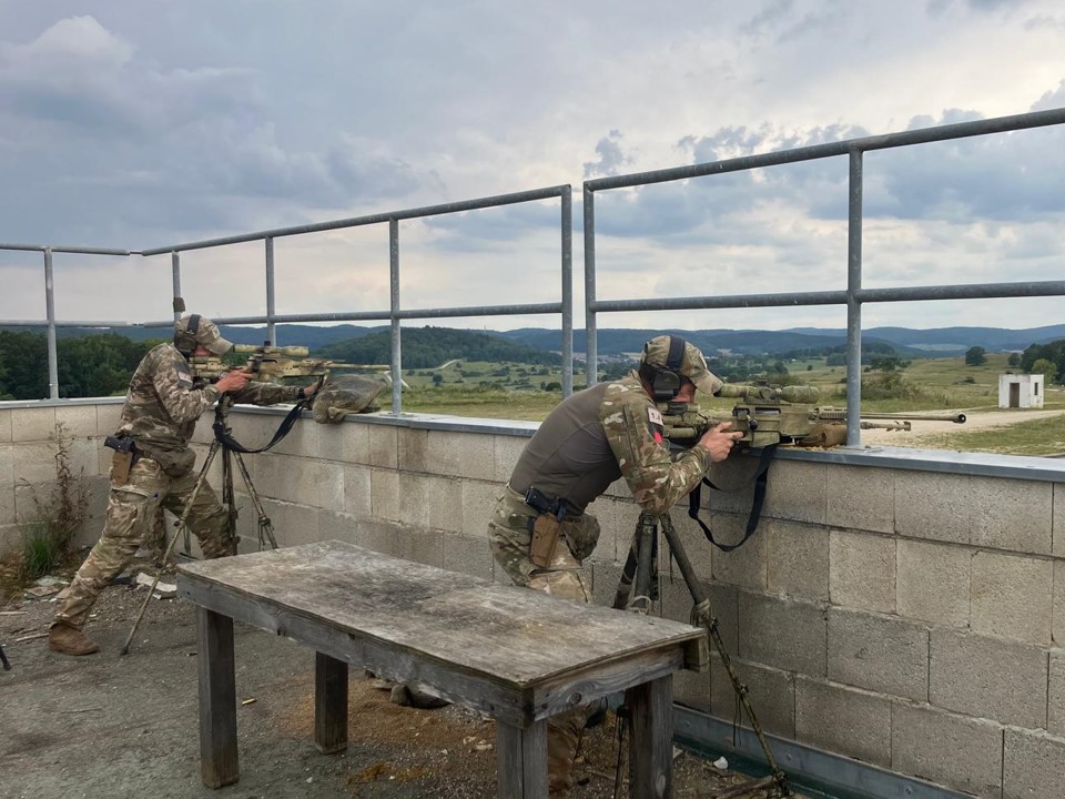 Best European Sniper Team 24, “The Paragoda” in the sniper competition