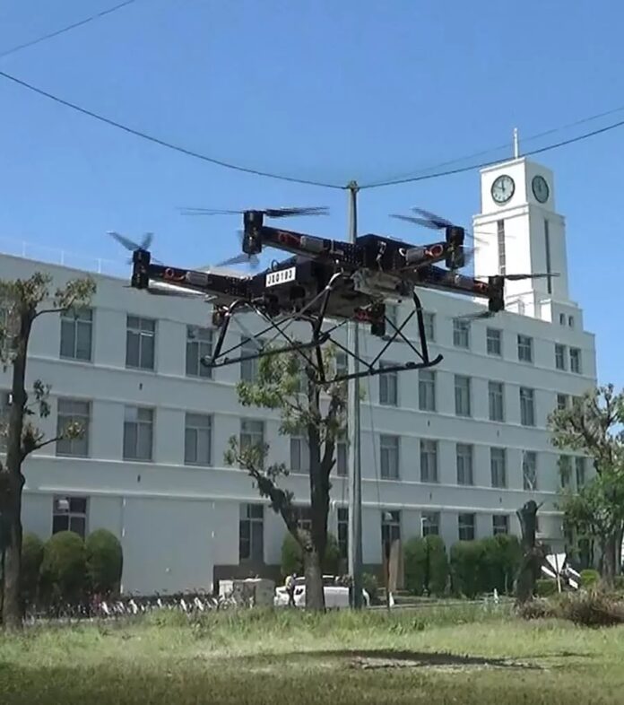 Mitshubishi octacopter