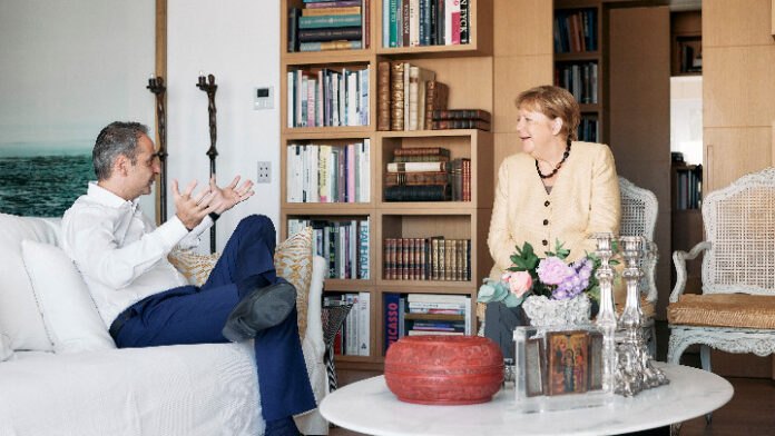 mitsotakis-merkel