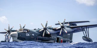 ΑΕΡΟΠΥΡΟΣΒΕΣΗ: Shinmaywa UΣ-2 Γιαπωνέζος Πυροσβέστης Γίγαντας