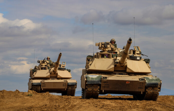 1st ABCT, 1st Infantry Division, M1A2 Table IV Gunnery at Novo Selo Training Area