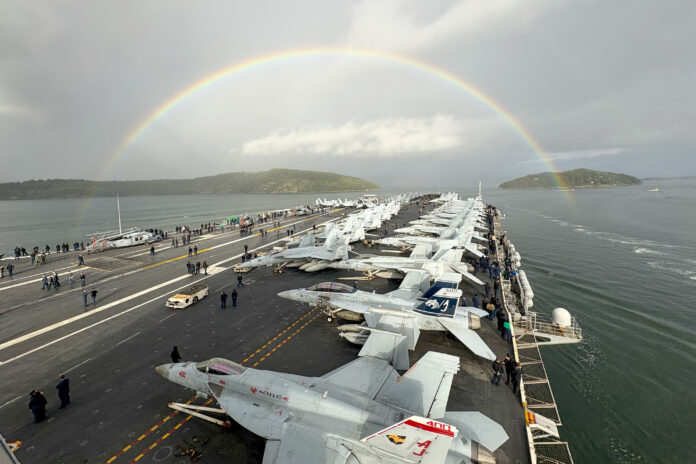 USS Gerald R. Ford (CVN 78) Arrives in Oslo, Norway