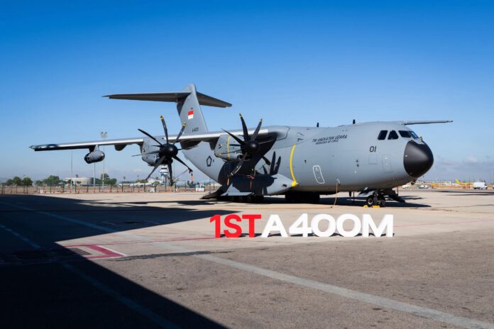 Indonesia first A400M delivered