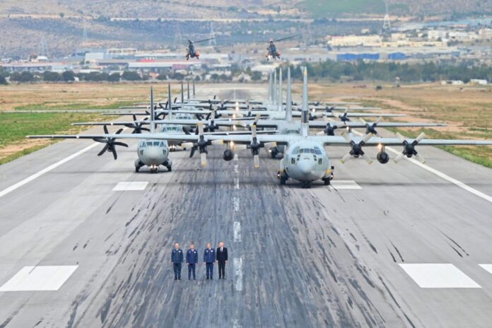 ipourgeio ethnikis amynas - elefsina - eorti pa 2025 - c-130 - c-27 - super puma - 3