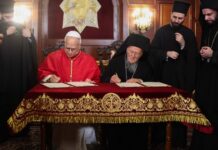 Μηνύματα ενότητας από τον Πάπα και τον Οικουμενικό Πατριάρχη στο Φανάρι – Υπεγράφη Κοινή Διακήρυξη