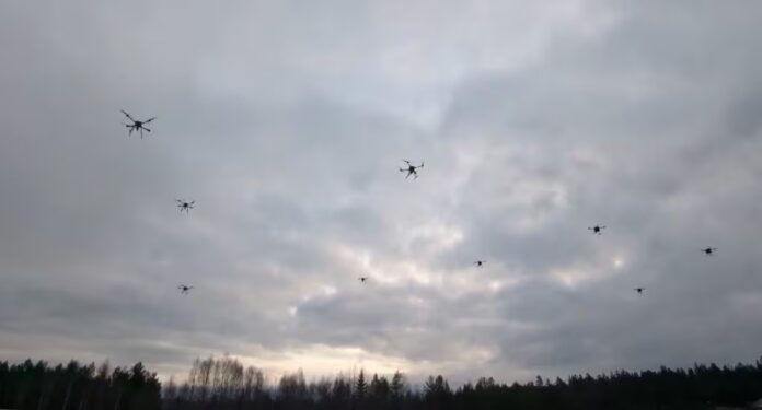 swarm drones French Army