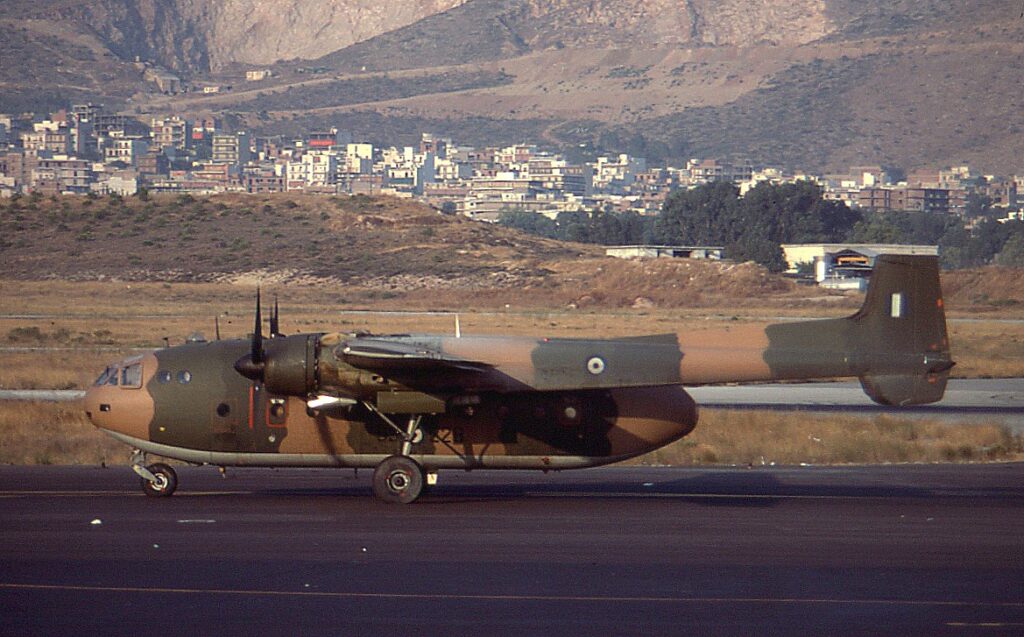 Ελληνικό Nord N.2501D Noratlas 53-228 στο αεροδρόμιο του Ελληνικού