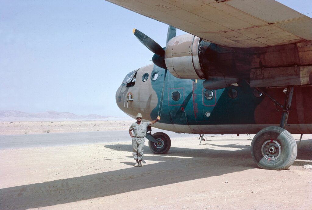 &Iota;&sigma;&rho;&alpha;&eta;&lambda;&iota;&nu;ό Nord Noratlas &sigma;&epsilon; &alpha;&epsilon;&rho;&omicron;&delta;&rho;ό&mu;&iota;&omicron; &tau;&eta;&sigmaf; &epsilon;&rho;ή&mu;&omicron;&upsilon;