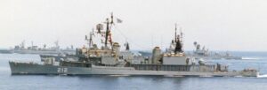 Το Α/Τ ΚΑΝΑΡΗΣ σε πλάγια όψη και σε όψιμη ελληνική διαμόρφωση.