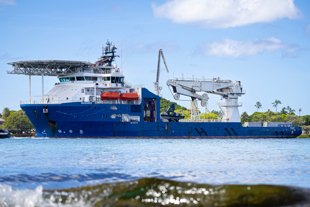Το αυστραλιανό πλοίο ADV Guidance στο Pearl Harbor για τη RIMPAC 2026