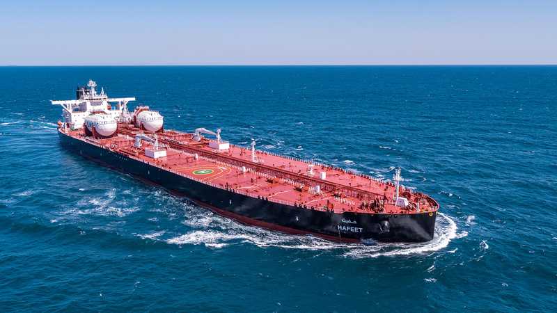 Το δεξαμενόπλοιο Hafeet της ADNOC Logistics & Services σε εικόνα αρχείου