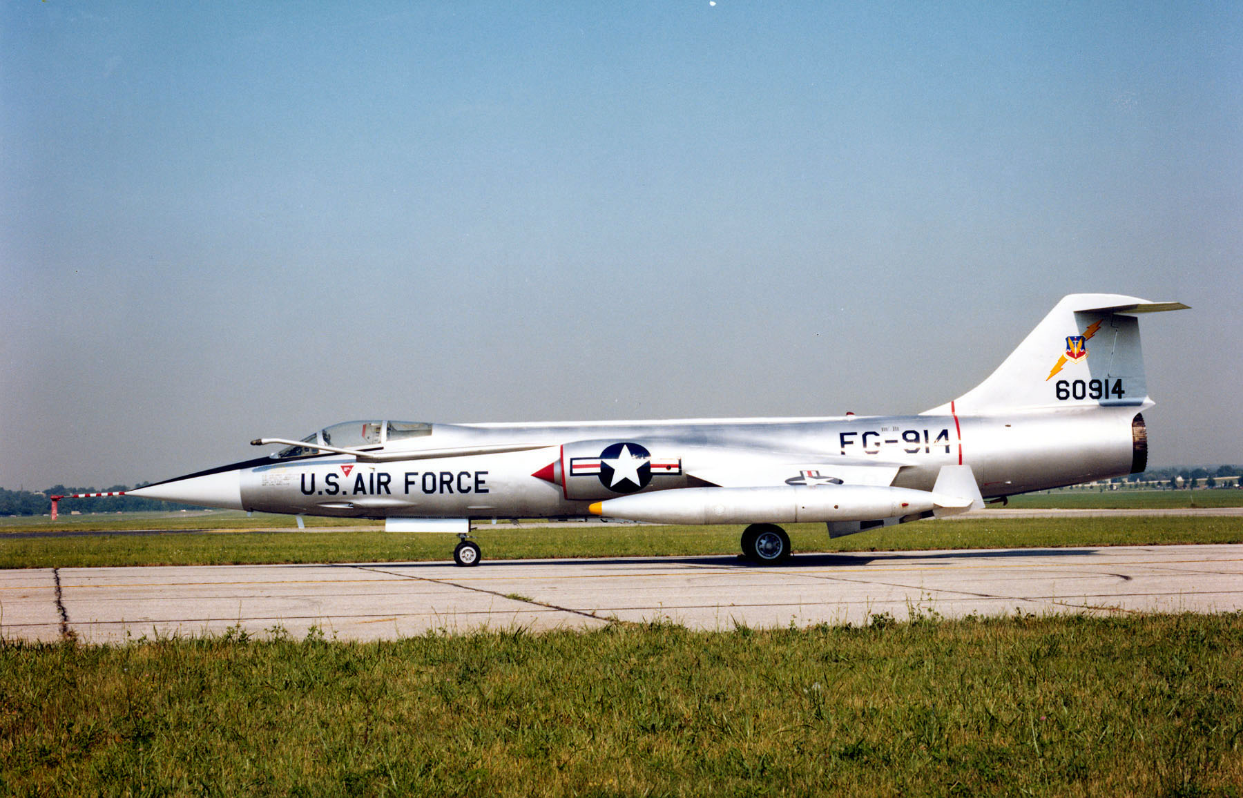 Lockheed F-104C Starfighter &tau;&eta;&sigmaf; &Pi;&omicron;&lambda;&epsilon;&mu;&iota;&kappa;ή&sigmaf; &Alpha;&epsilon;&rho;&omicron;&pi;&omicron;&rho;ί&alpha;&sigmaf; &tau;&omega;&nu; &Eta;&Pi;&Alpha;