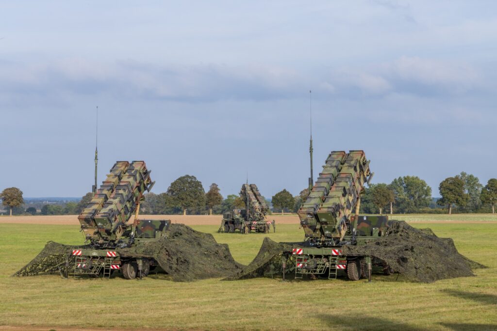 Σύστημα Patriot της γερμανικής Bundeswehr κατά τη διάρκεια ανάπτυξης