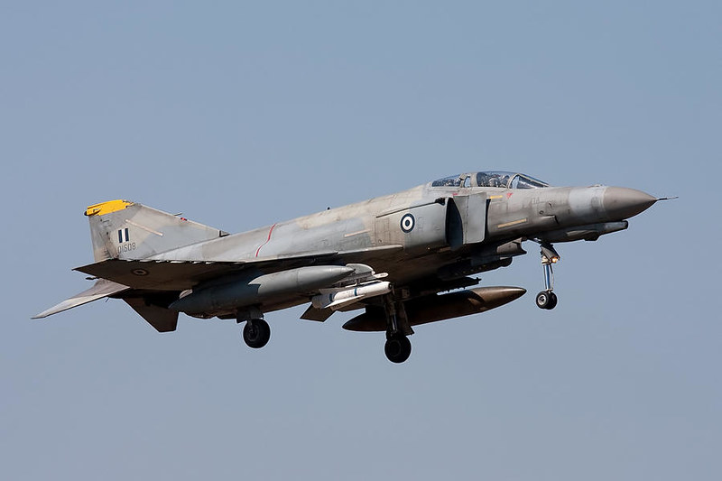 &Epsilon;&lambda;&lambda;&eta;&nu;&iota;&kappa;ό F-4E Phantom II &tau;&eta;&sigmaf; &Pi;&omicron;&lambda;&epsilon;&mu;&iota;&kappa;ή&sigmaf; &Alpha;&epsilon;&rho;&omicron;&pi;&omicron;&rho;ί&alpha;&sigmaf; &sigma;&epsilon; &pi;&tau;ή&sigma;&eta;