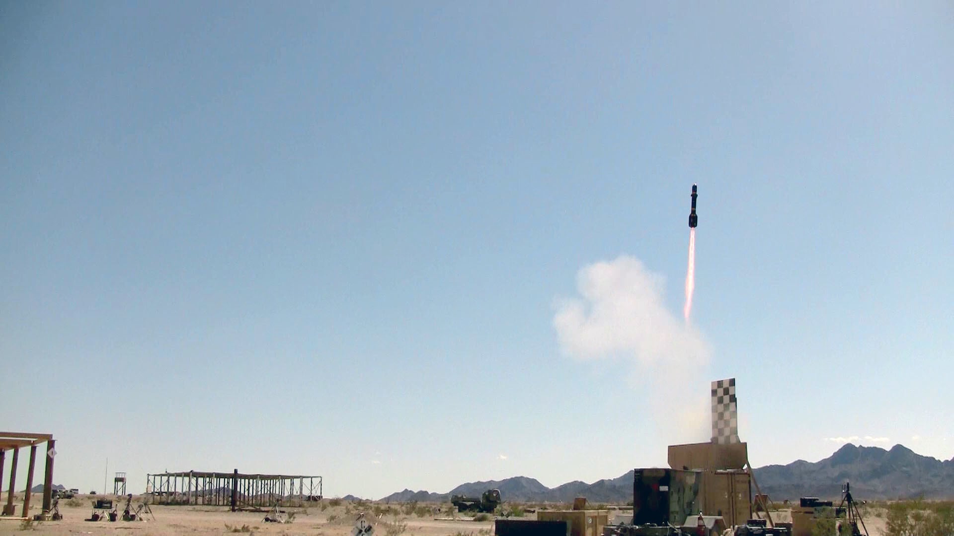Κατευθυνόμενος πύραυλος σε δοκιμαστική εκτόξευση στις ΗΠΑ