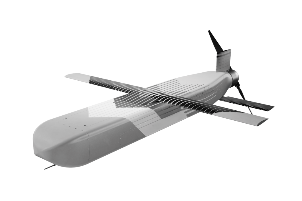 Επίσημη απεικόνιση του αναχαιτιστικού drone Hornet B2