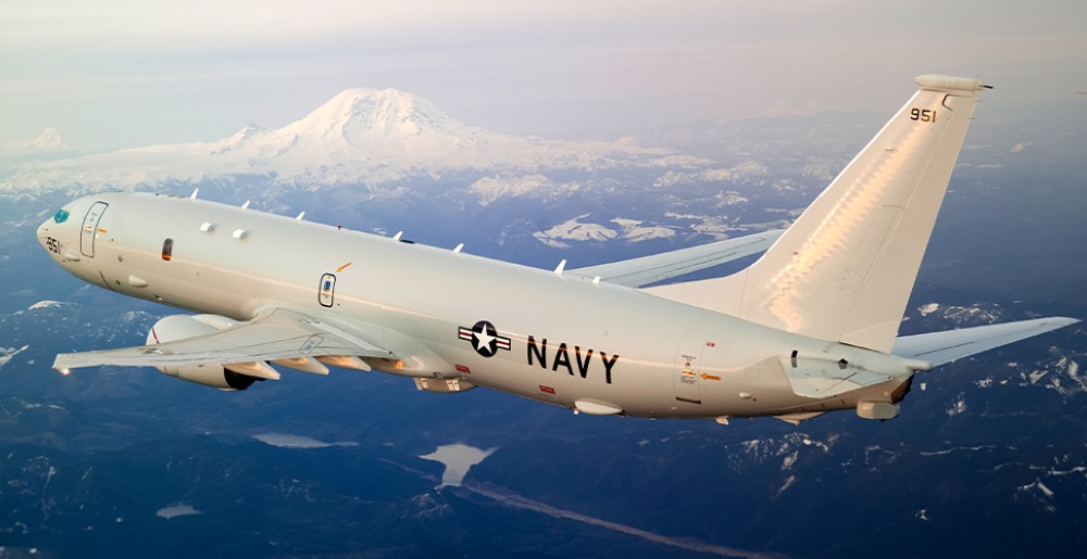 Αεροσκάφος ναυτικής συνεργασίας P-8A Poseidon του αμερικανικού Ναυτικού