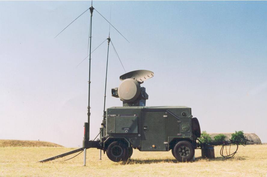 Ρυμουλκούμενη ελληνική μονάδα Skyguard με ραντάρ έρευνας, παρακολούθησης και ηλεκτροοπτικά