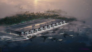 Επίσημη απεικόνιση της μονάδας Arsenal-2 της Anduril στο Sparrows Point
